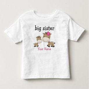 Big Sister Horse Toddler T-Shirt