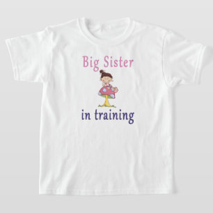 Big Sister In Training Cute Fairy Mushroom T-Shirt