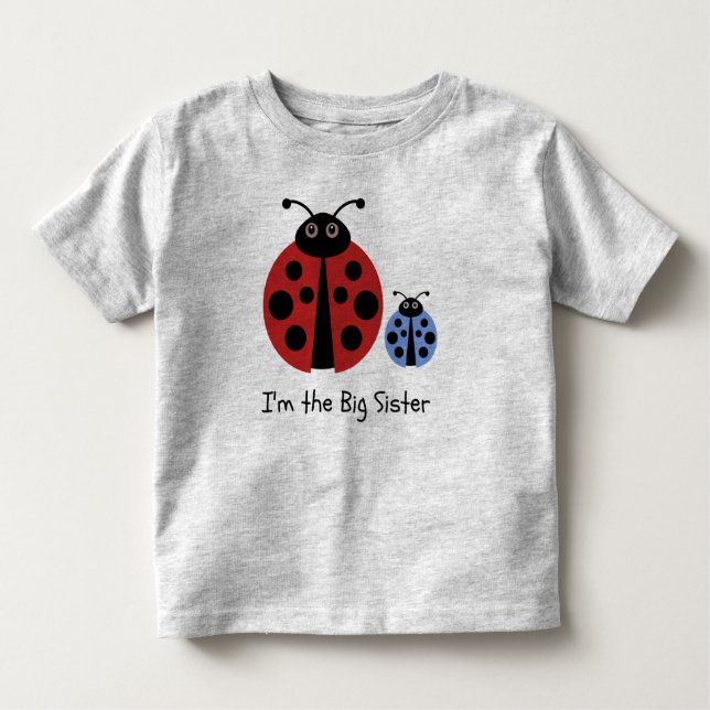 Big Sister Ladybird Shirt (Front)