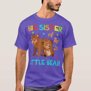 Big Sister Little Bear Birthday Family Shirts Matc