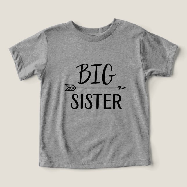 Big Sister | Matching Sibling Family (Design Front)