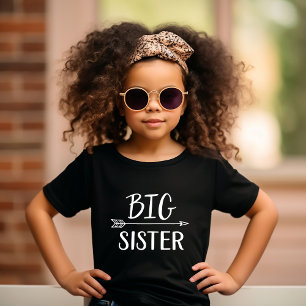 Big Sister Matching Sibling Family Baby T-Shirt