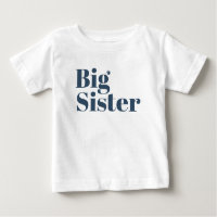 Big Sister | Navy Matching Sibling Family