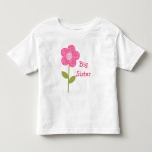 Big Sister Pink Flower Shirt
