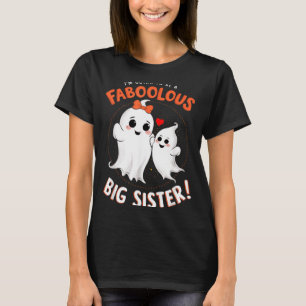 Big Sister Pregnancy Announcement Halloween Cute T-Shirt