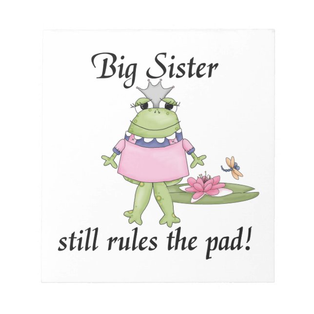 Big Sister Rules the Pad Gifts (Front)