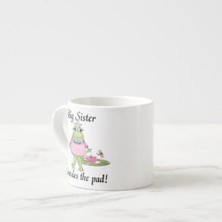 Big Sister Rules the Pad Gifts Espresso Cup