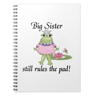 Big Sister Rules the Pad Gifts Spiral Notebook