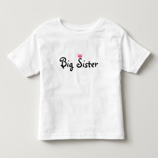 Big Sister Shirt w/ Crown on back