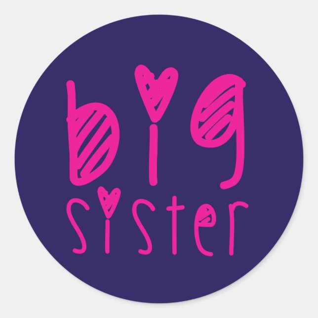 Big Sister Sticker Sheet (Front)