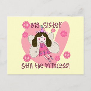 Big Sister Still the Princess Postcard