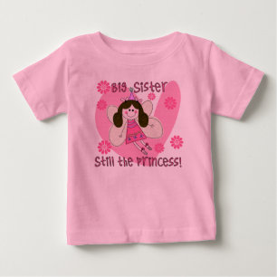 Big Sister Still the Princess Toddler Ruffle Tee