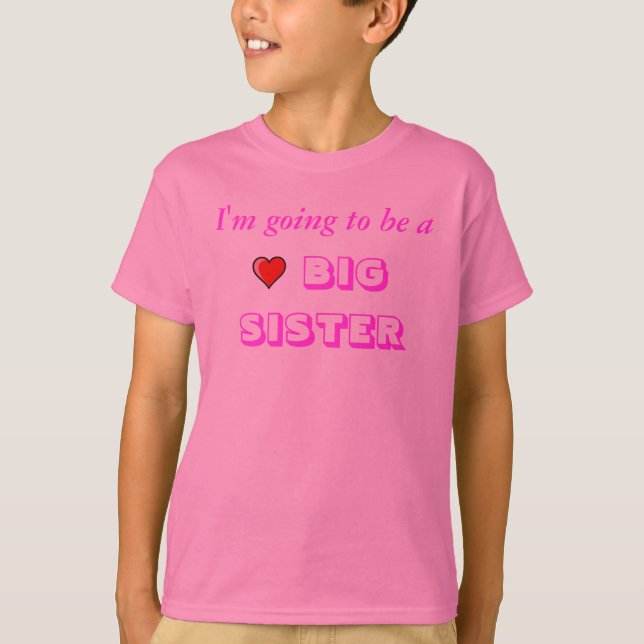 Big Sister T-Shirt (Front)
