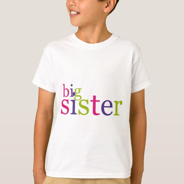 Big Sister T-Shirt (Front)