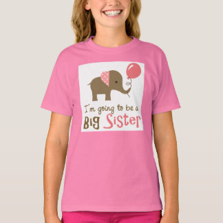 Big Sister to be - Mod Elephant T-Shirt