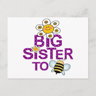 Big Sister To Be! Postcard
