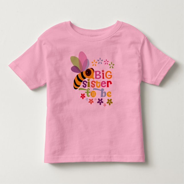 Big Sister-to be Toddler Bodysuit (Front)
