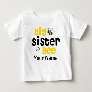 Big Sister to Bee Personalised T-shirt