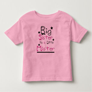 Big Sister Toddler Ringer T-Shirt