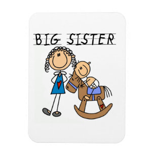 Big Sister With Baby Brother Gifts Magnet