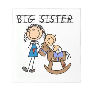 Big Sister With Baby Brother Gifts Notepad