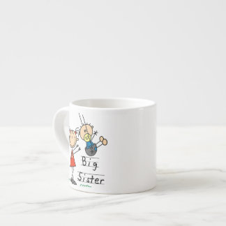 Big Sister with Little Brother Gifts Espresso Cup