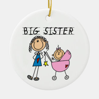 Big Sister With Little Sister Gifts Ceramic Tree Decoration