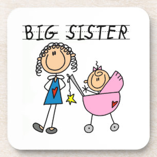 Big Sister With Little Sister Gifts Coaster