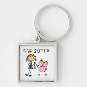 Big Sister With Little Sister Gifts Key Ring