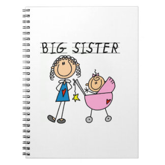 Big Sister With Little Sister Gifts Spiral Notebook