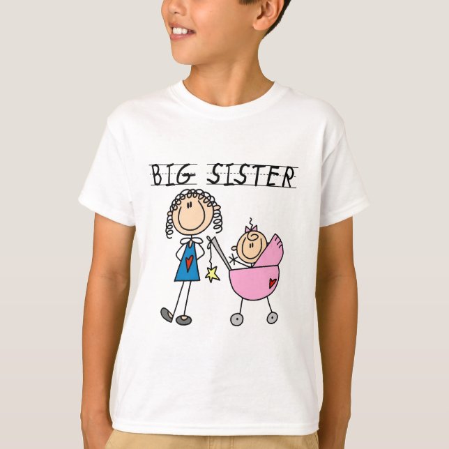 Big Sister with Little Sister T-shirts and Gifts (Front)