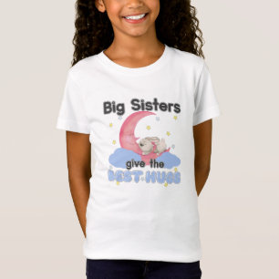 Big Sisters Give the Best Hugs - Moon Bunny T-Shirt