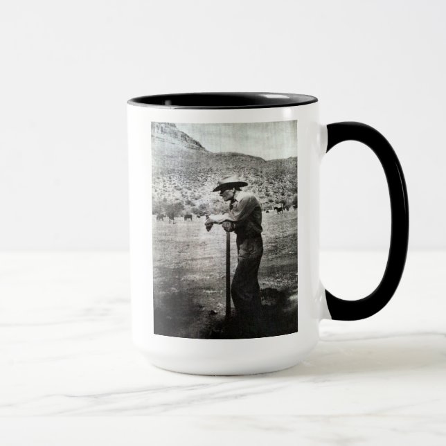 BIG SIZE Mug with Logo and Tap Duncan (Right)