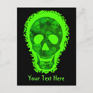 Big Skull 'Your Text' postcard