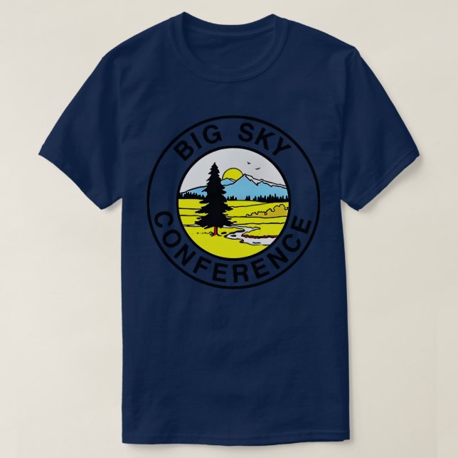 BIG SKY CONFERENCE T-Shirt (Design Front)