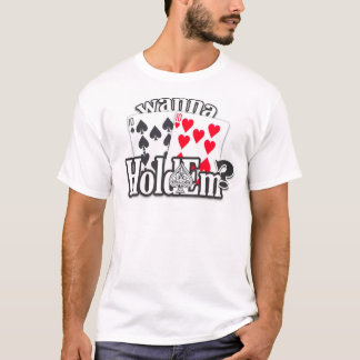 Big Slick Poker Shirt - Wanna HoldEm? - TENS -
