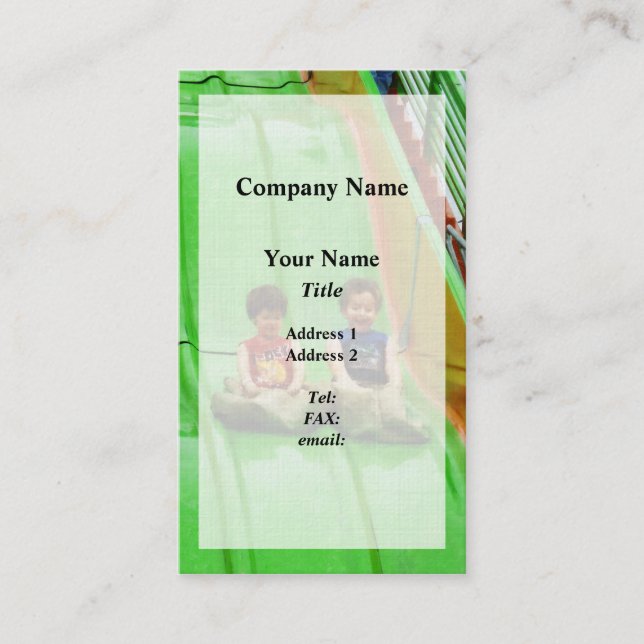 Big Slide Business Card (Front)