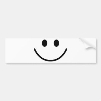 big smile bumper sticker