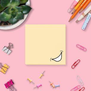 Big Smile Post It Notes
