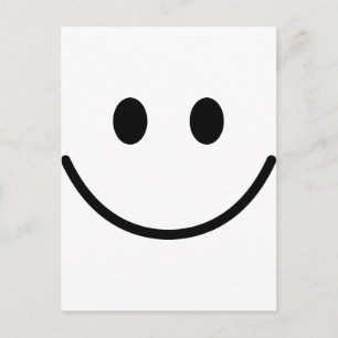 big smile postcard