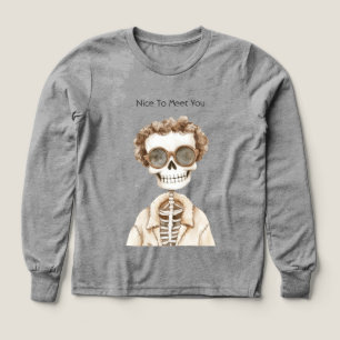 Big Smile Skeleton Glasses Nice To Meet You