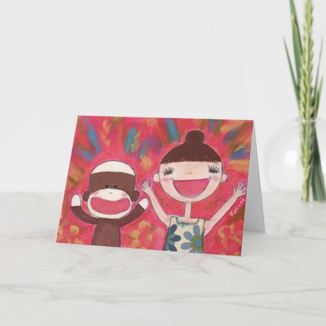 Big Smiles Greeting Card (Front)