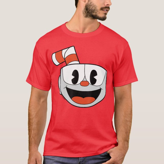 Big Smiling Face Video Game boy T-Shirt (Front)