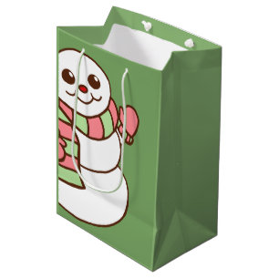 Big Snowman Gift Bag