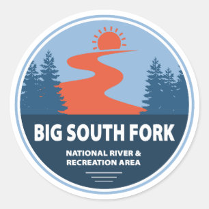Big South Fork National River and Recreation Area Classic Round Sticker
