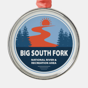 Big South Fork National River and Recreation Area Metal Tree Decoration
