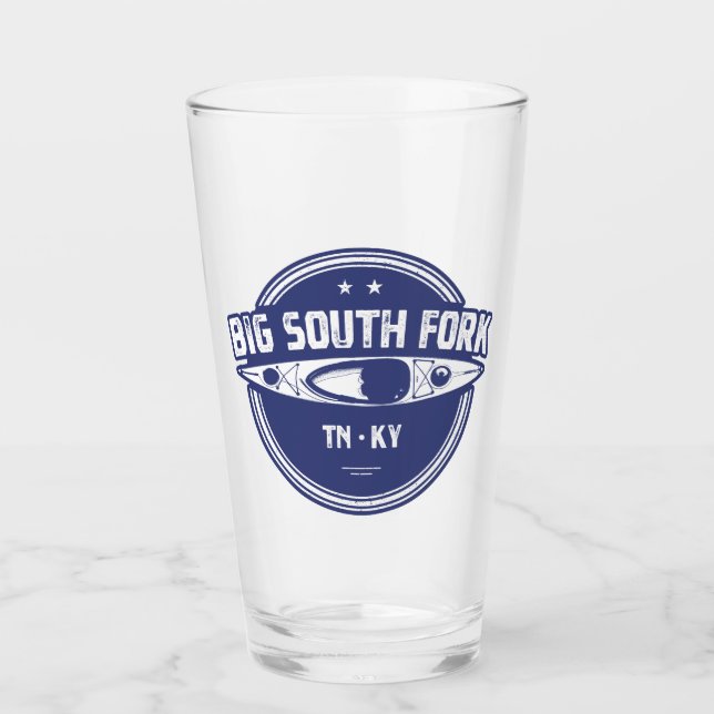 Big South Fork National River Kayak Glass (Front)