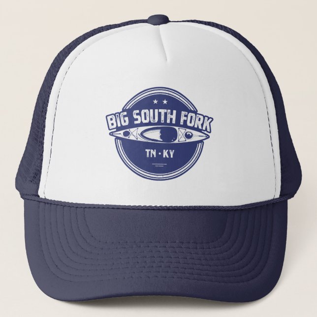 Big South Fork National River Kayak Trucker Hat (Front)