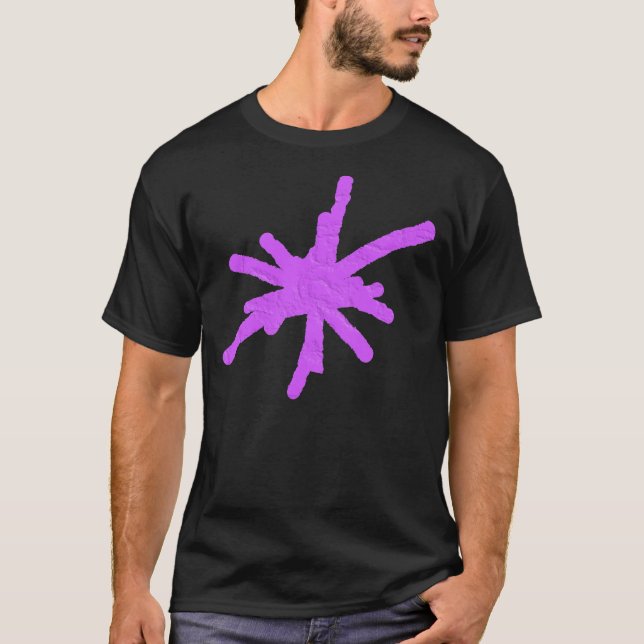 Big Spark - Purple Plaster T-Shirt (Front)