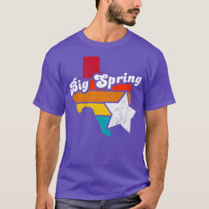 Big Spring Texas Vintage Distressed Souvenir 1 T-Shirt